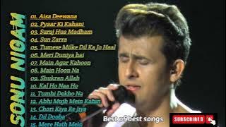 Best of Sonu Nigam Hit Hindi Songs। Evergreen Hindi Songs of sonu। #Sonunigam
