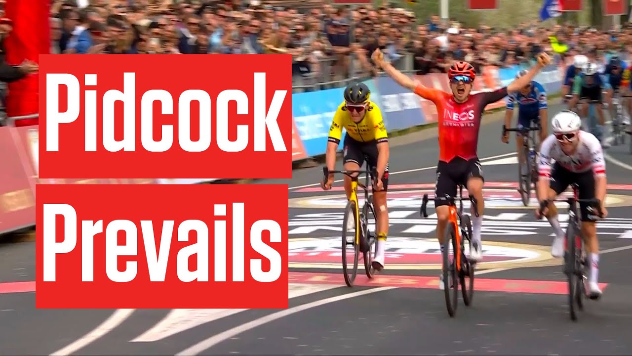 A BRUTAL SPRINT! 🥇 | Amstel Gold 2024 Men's Race Finish | Eurosport Cycling