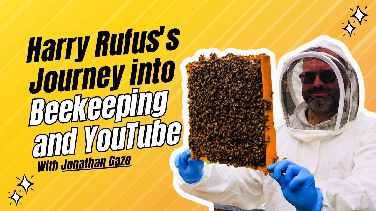 Bee-ginning the Buzz: Harry Rufus's Journey into Beekeeping and YouTube!