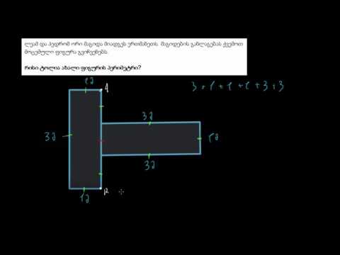 ამოცანები პერიმეტრზე: ცხრილები