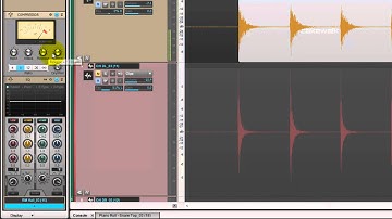 How to Use Compression on a Room Microphone Sample - Producing Drum Samples in SONAR X3 (6 of 11)