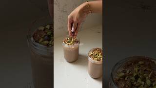 for all my coffee lovers .. tiramisu overnight oats 🤎☕️ #highprotein #fitness #food #overnightoats