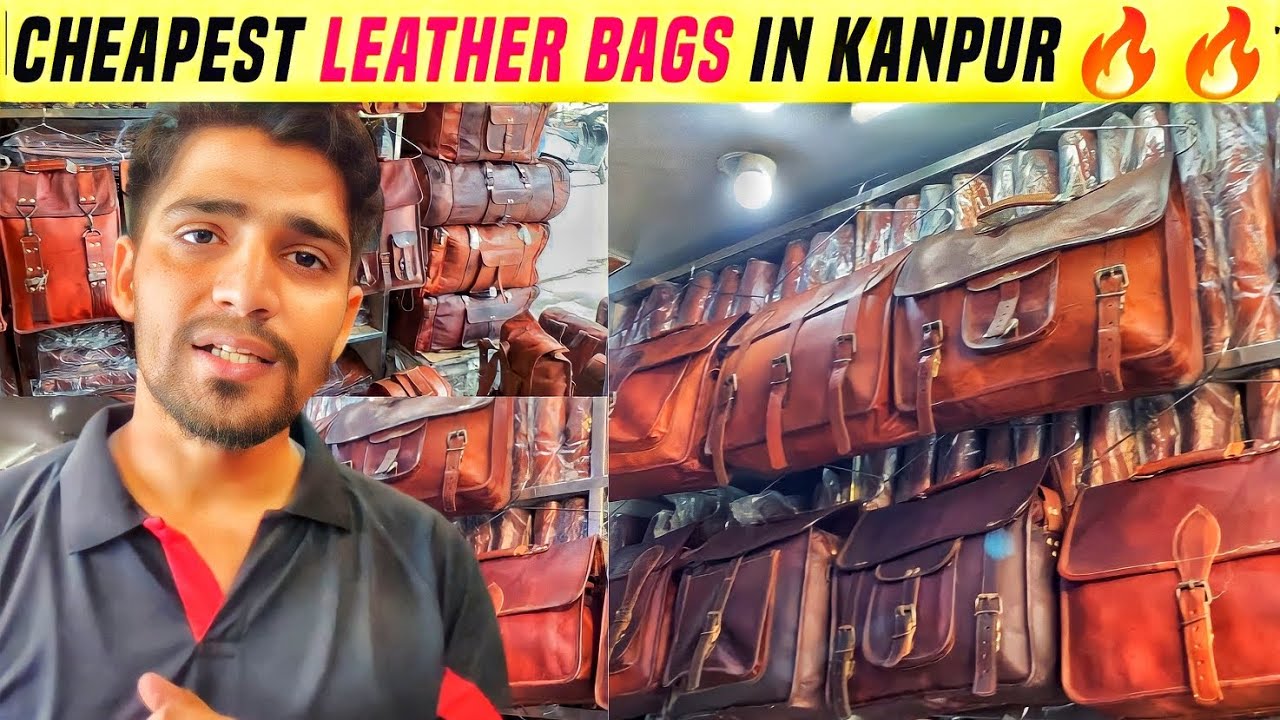 🔥🔥 Leather Market Kanpur Leather Bags and Shoes Kanpur Market TMV Vlogs YouTube