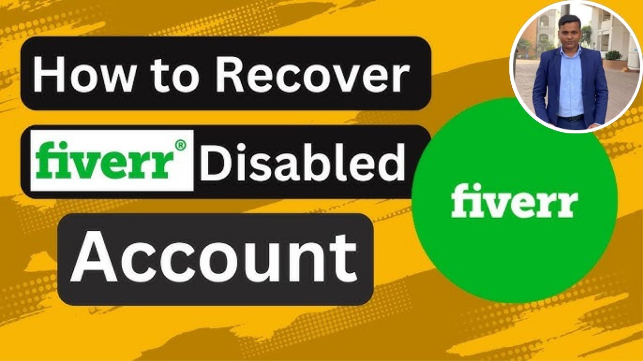 how to reactivate your disabled fiverr account  । how to restore fiverr account । Apps Mama