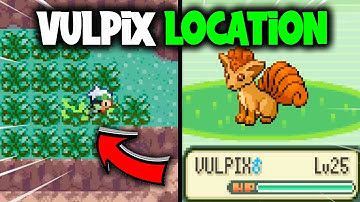 WHERE TO FIND VULPIX ON POKEMON EMERALD