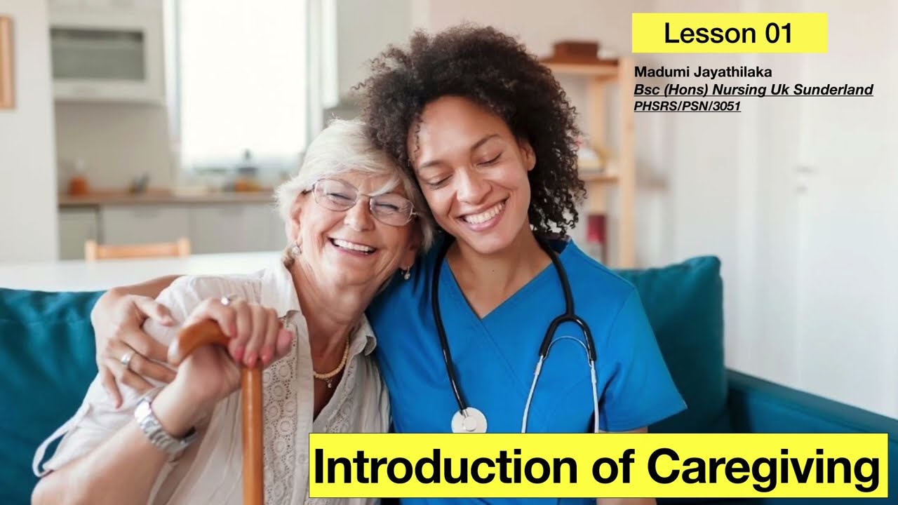 Lesson 01 Introduction of caregiving | NVQ | Sinhala 👩‍⚕️