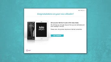 Setting up your Kobo Touch eReader (How-to)