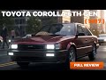 Toyota Corolla 6th Gen (1987-1991) Review | Classic E90 Model &amp; Driving Experience