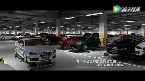 China automatic parking robot