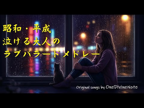 昭和・平成]泣ける大人のラブバラードメドレー #jpop #originalsong