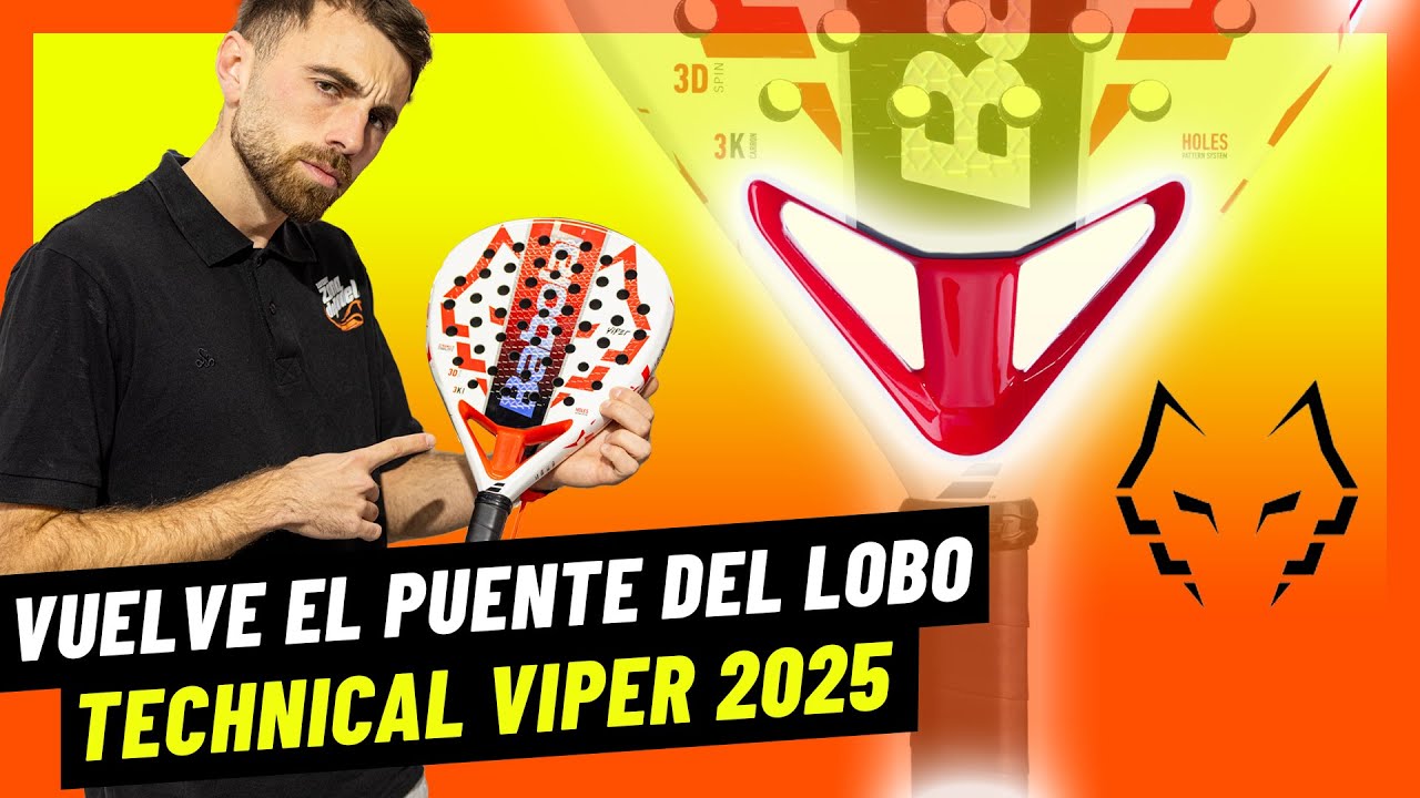 Review Babolat TECHNICAL VIPER de Juan Lebrón 2025 🔥 La pala del Lobo 🐺