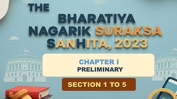 Unlocking the Foundation: BNSS 2023 Chapter 1 Explained | Sections 1 to 5