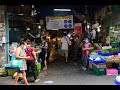 [4K] Walk around "Bang Kapi Fresh Market" in the morning, Bangkok