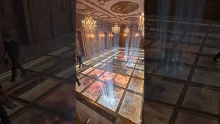 “A Phoenix Flying Beneath This Royal Glass Floor 🔥🕊️ #viral #trending #fyp #reels”phoenix flying