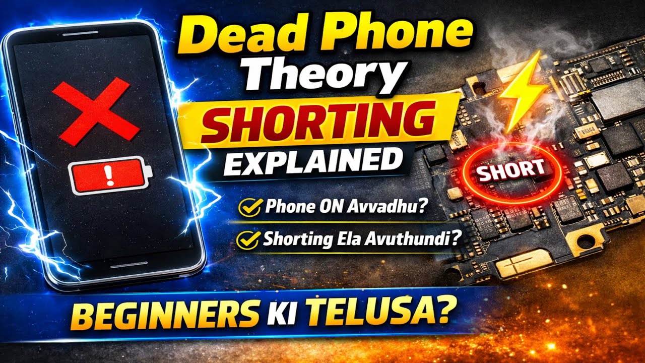Dead Phone Theory – Shorting Explained | Mobile Repair Basics