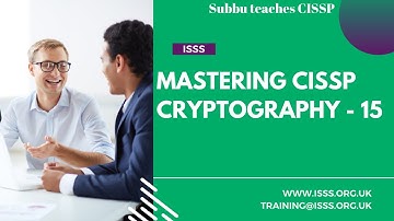 Mastering CISSP: Cryptography 15   AES Twofish and blow fish