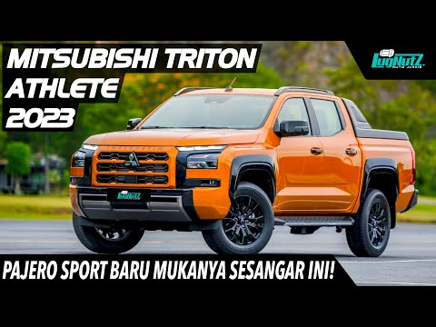 Tampang PAJERO SPORT BARU Akan SESANGAR INI?! Review Mitsubishi TRITON 2023 Cikal Bakal PAJERO 2024!