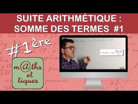 Vidéo: La somme d'une série arithmétique peut-elle être négative ?