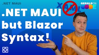 .NET MAUI using Blazor Syntax with BlazorBindings.Maui - NO XAML!