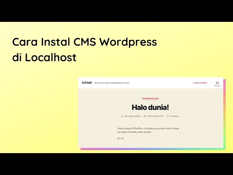 How to Install Wordpress CMS in Localhost