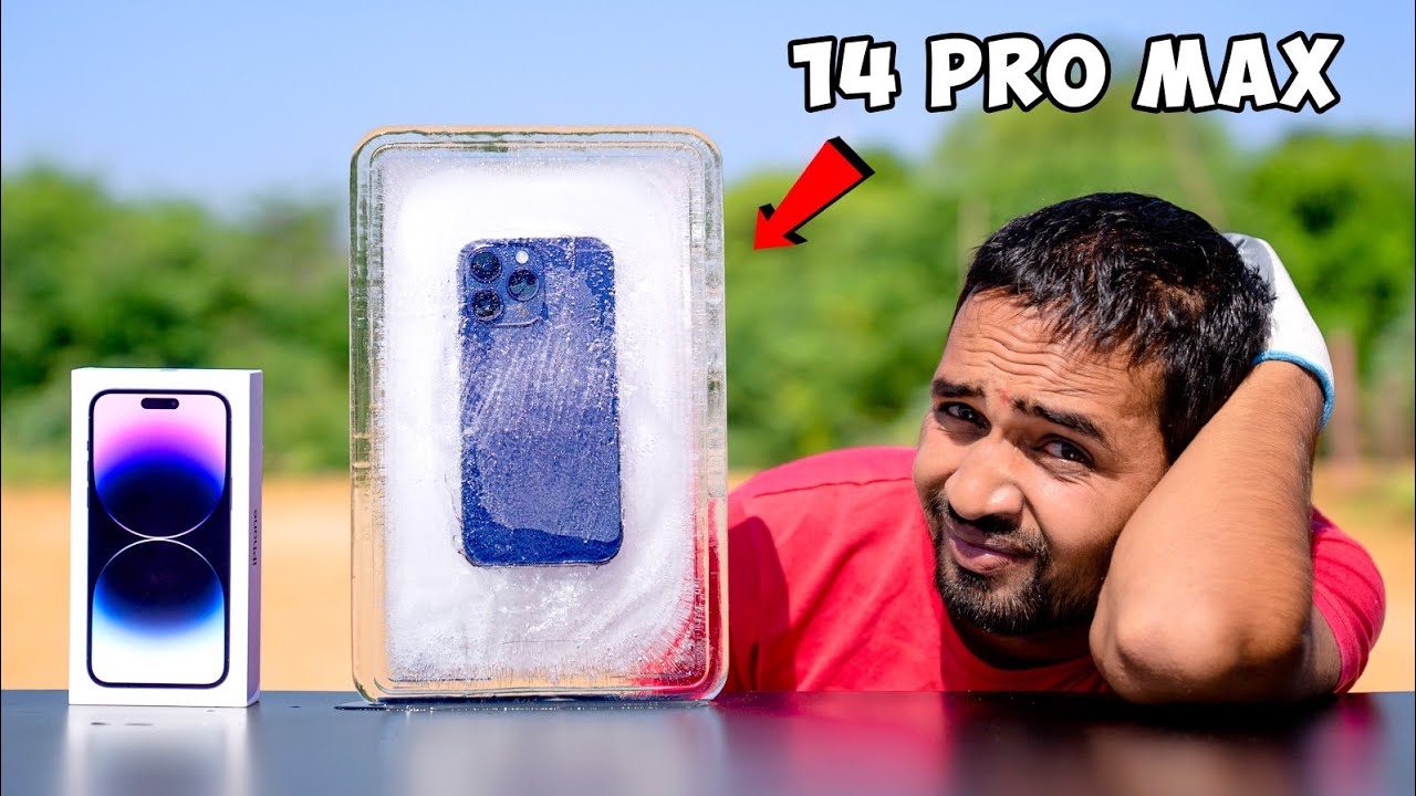 I Phone 14 Pro Max Freezing Test - Will It Survive ?