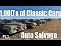 CLASSIC AND ANTIQUE CARS - BROWNE AUTO SALVAGE