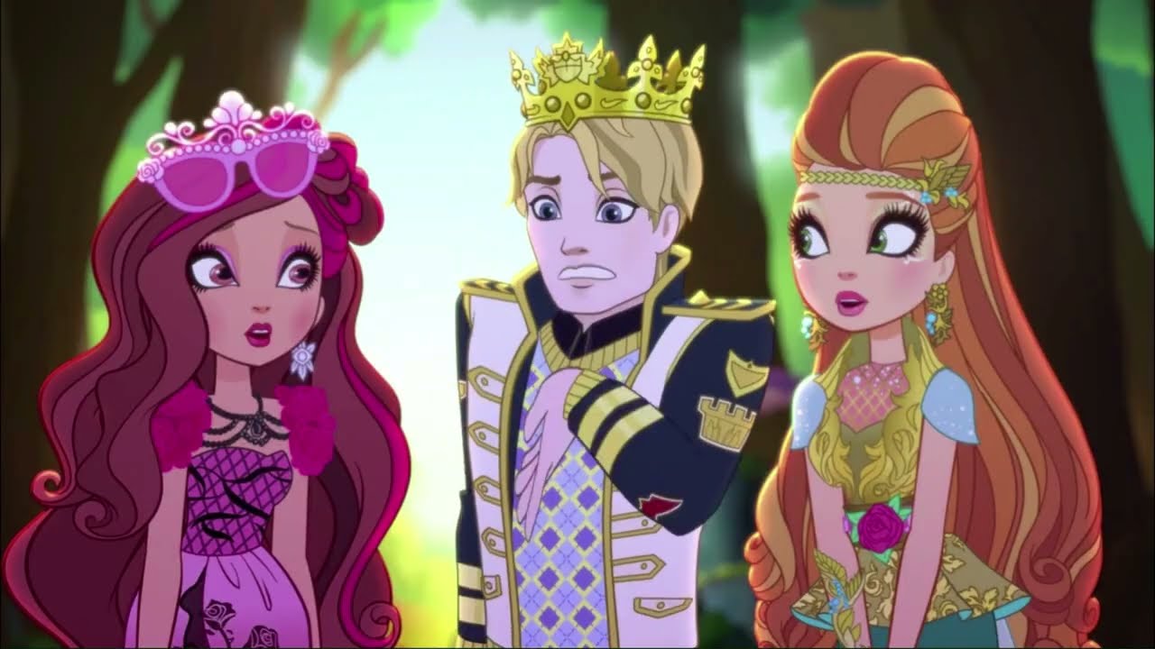 Ever After High: Daring, Apple, and Darling True Love's Kiss/CPR scenes