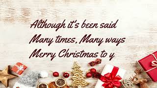 The Christmas Song Merry Christmas To You - Nat King Cole  (Lyrics)