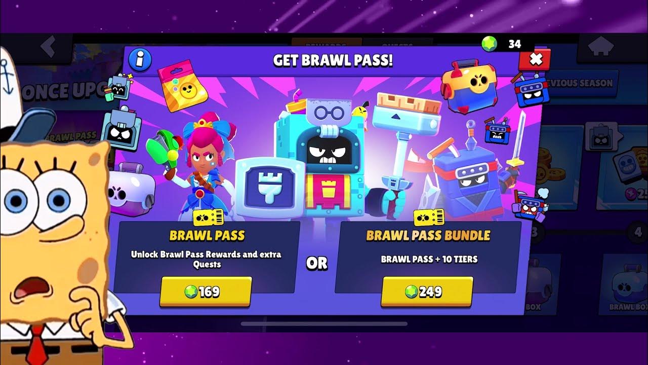 Когда вышел первый бравл пасс. 8 БРАВЛ пасс. Brawl Pass.