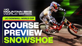 Snowshoe GoPro Course Preview Downhill World Cup | UCI Mountain Bike World Series