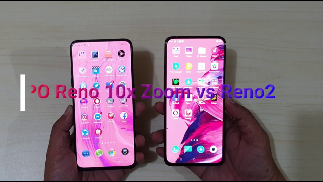 OPPO Reno 10x Zoom 新品同様 OPPO Reno 10x Zoom vs Reno2 Comparison - YouTube