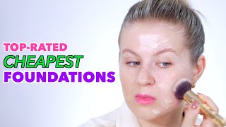 Top Rated Cheapest Foundations $6 and below!