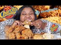 CHURCH'S FRIED CHICKEN, OKRA, FRIES, MASH POTATOES & HONEY BUTTER BISCUITS| SWAGBUCKS