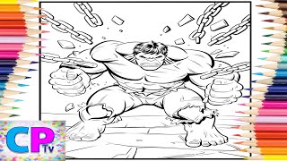 Hulk Breaks Free from His Hulk in Creative Art