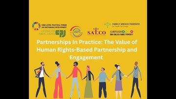 HLPF Virtual Side Event; Partnerships and Practice