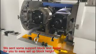 Thread rolling machine Block height adjustment  3