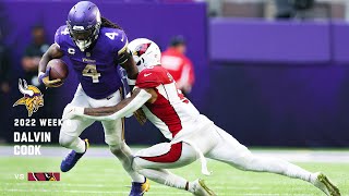 Dalvin Cook's Best Plays from 141-Yard Game Against the Arizona Cardinals During Week 8