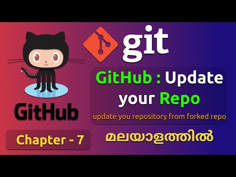 Update Your Repository | Git to GitHub | Git tutorial 7 | Git tutorial in Malayalam