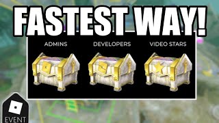 [EVENT] The *FASTEST WAY* to get the ADMIN, DEV and STAR CREATOR CRATES! (Roblox)