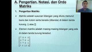 Matriks (Pengantar)