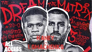 Devin Haney vs Vasyl Lomachenko | TALE OF THE FIGHT (UNDISPUTED)