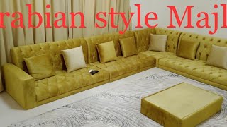 How to make Majlis | Arabian sofa majlis | Majlis banane ka tarika#Majlis #ArabianMajlis screenshot 5