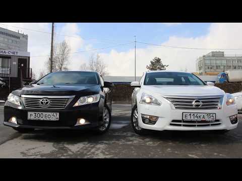 Сравнительный обзор Nissan Teana и Toyota Camry | Видео-обзоры AutoLab (Выпуск 8)
