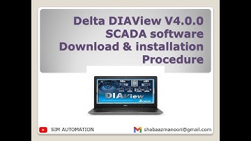 Delta DIAView V4 0 0 SCADA software Download & installation Procedure by @simautomation
