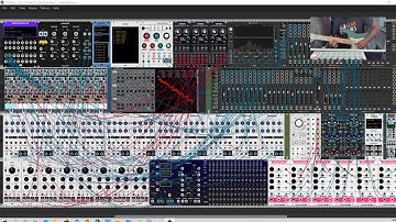 Ambient Guitar Glitch Looping - VCV Rack - Live Performance