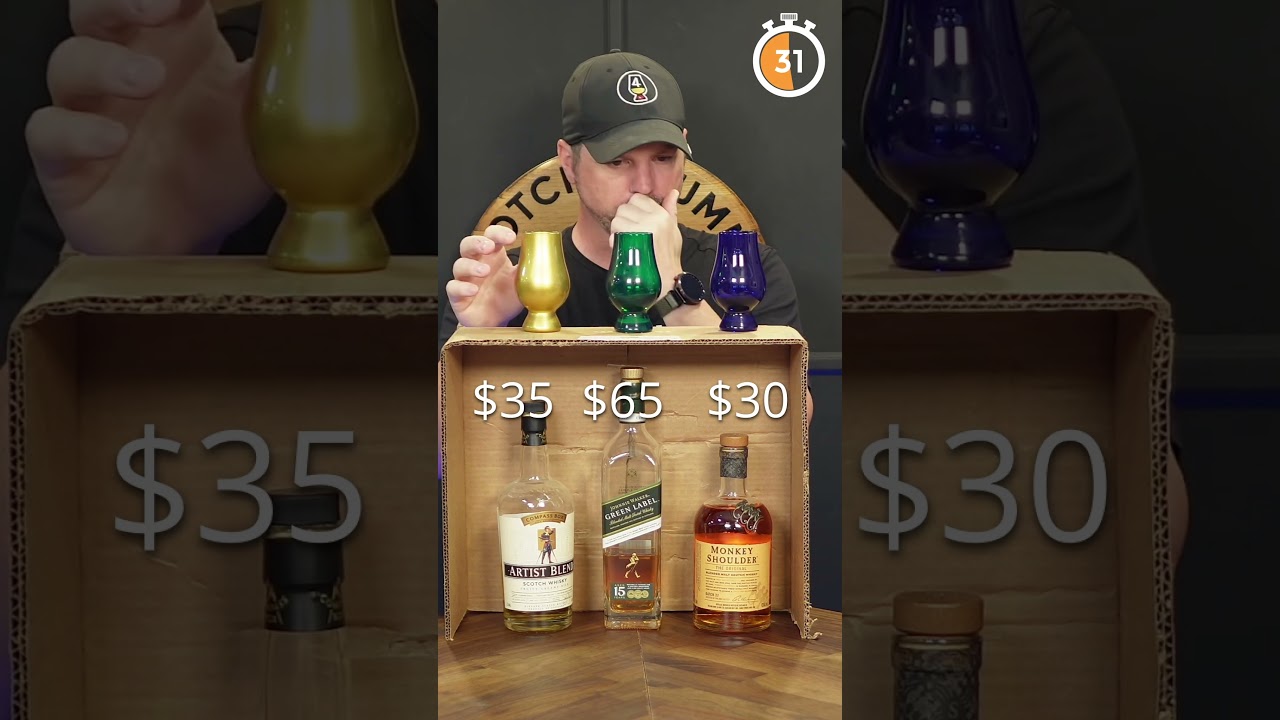 Johnnie Walker Green vs Monkey Shoulder vs Compass Box Artist Blend