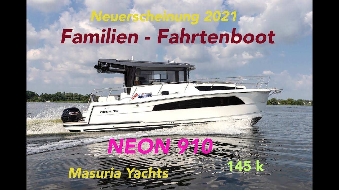 Fahrtenboot NEON 910 /Masuria Yachts