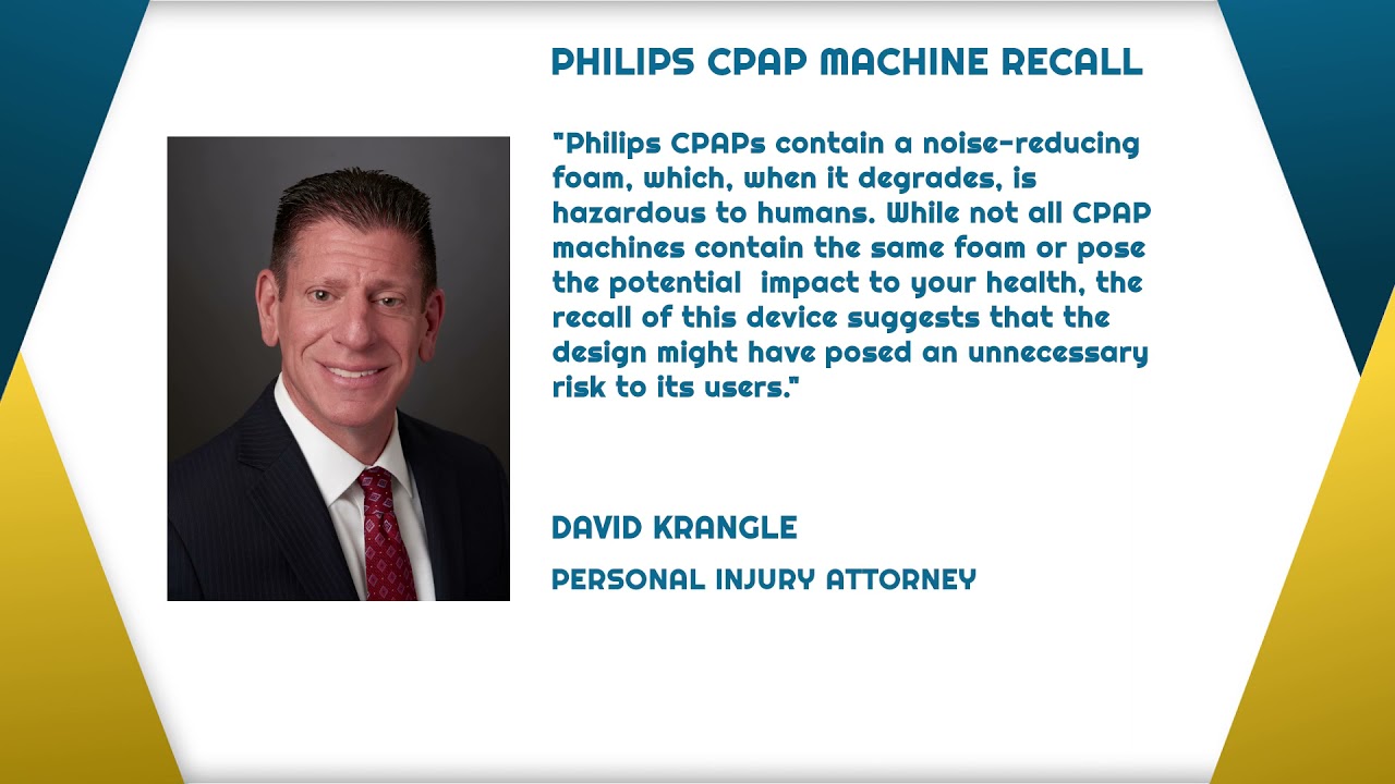 Philips CPAP Lawsuits Devices May Contain Cancer Causing Foam YouTube