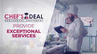 Chef's Deal provides exceptional services! I Are you in a food service business?