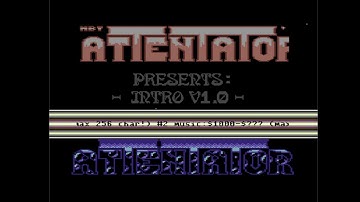 C64 Crack Intro: Attentator Crackintro V1 0 ! 1993